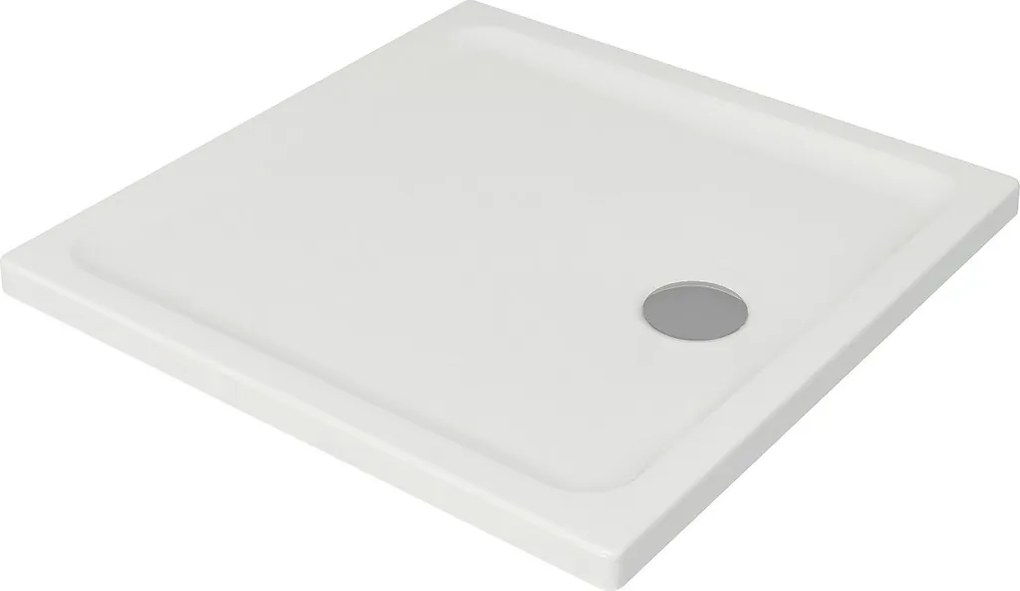 Cersanit TAKO sprchová vanička 80x80x4 cm, biela, S204-009