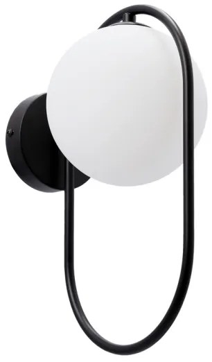 Nástenné svietidlo CORDEL 1xG9/28W/230V čierna