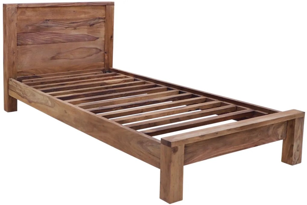 furniture-nabytek.cz - Drevená posteľ z masívu 90x200 z palisandra