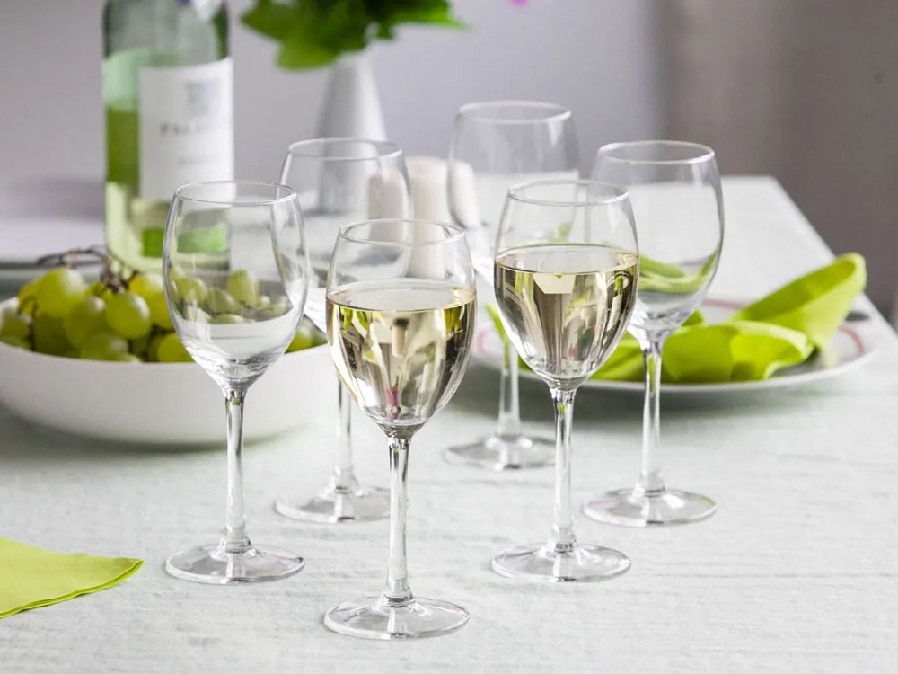 DIAMOND poháre na biele víno 250 ml, 6ks