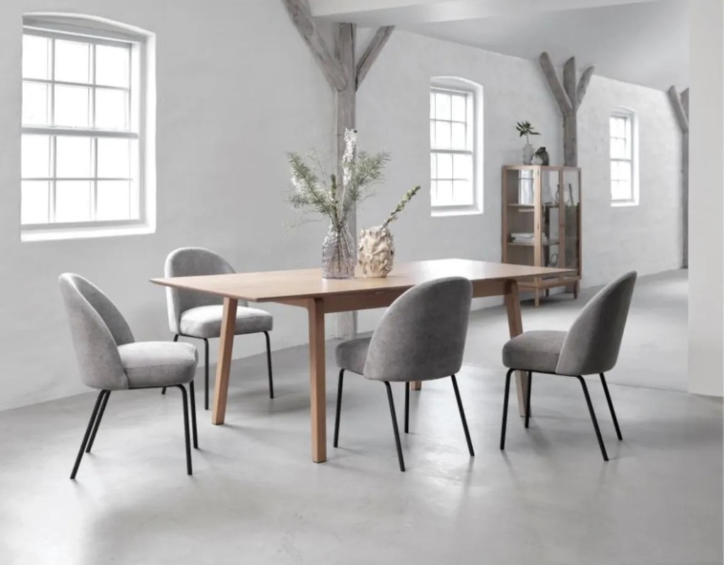 Jedálenská stolička Creston, sivá (34680001)