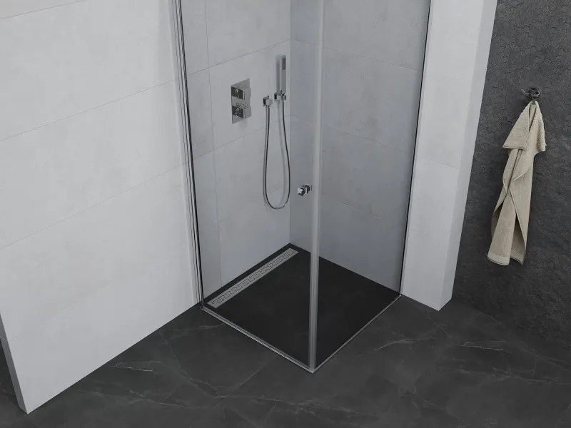 Mexen Pretoria sprchovací kút 100x100cm, 6mm sklo, chrómový profil-číre sklo, 852-100-100-01-00