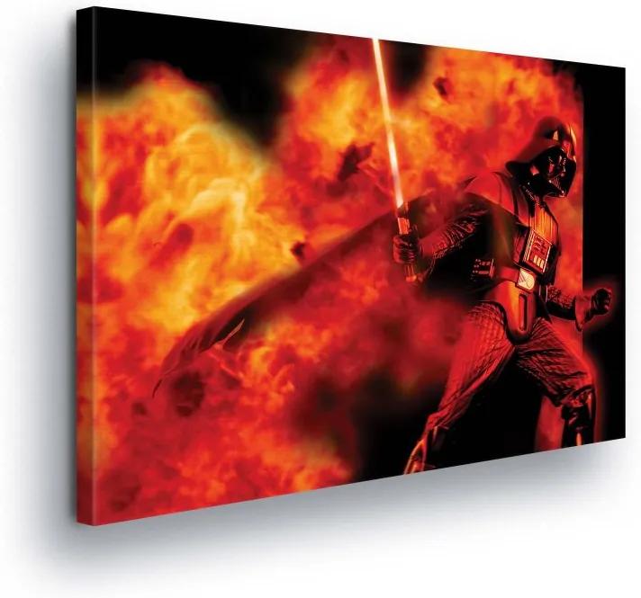 GLIX Obraz na plátne - Star Wars Fighting in Fire 100x75 cm