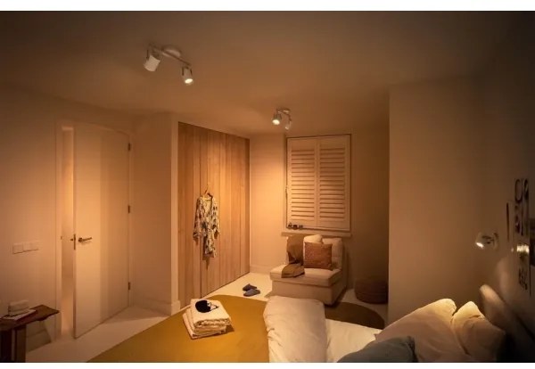 Philips 50662/31/P0 - LED Bodové svietidlo BYRE 2xLED/4,3W/230V 2200/2500/2700K