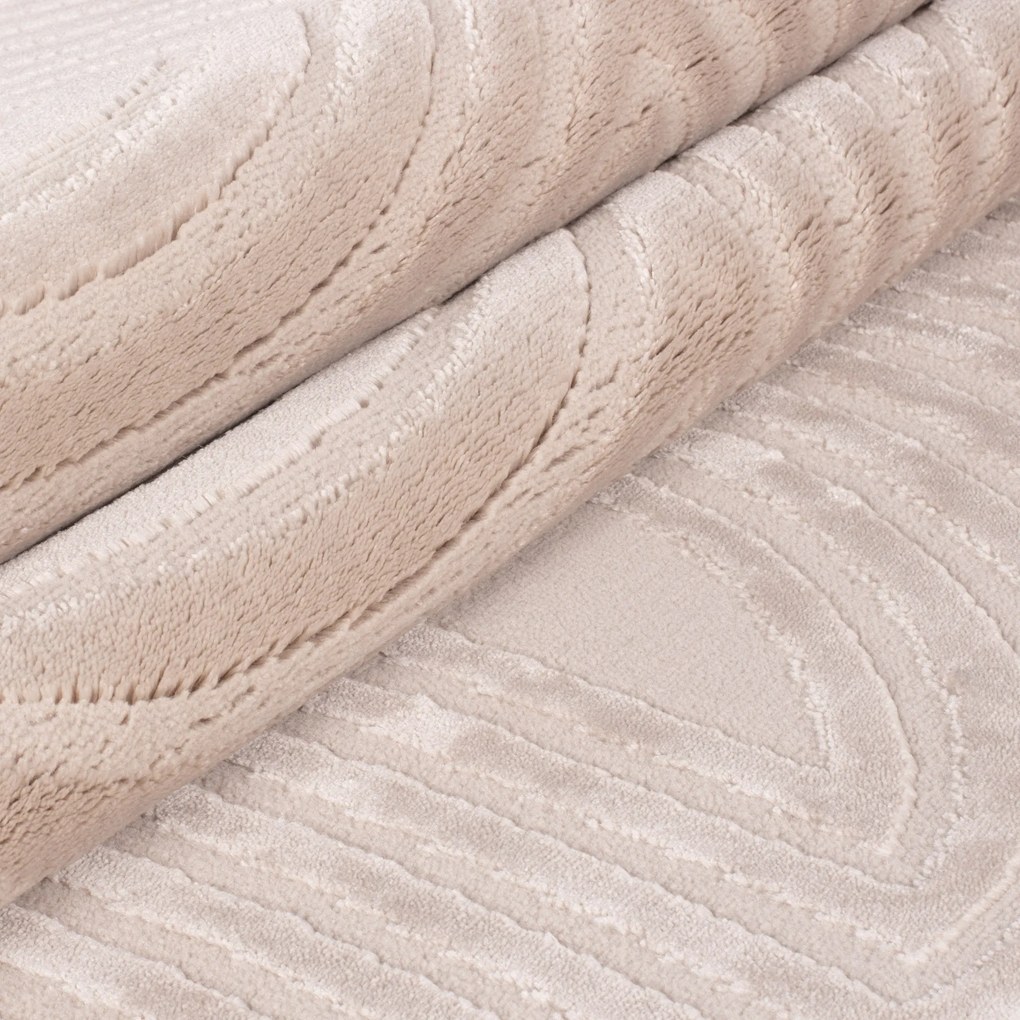 Ayyildiz, Koberec behúň Sahara 1113 Beige, 80x250, béžová, obývacia izba
