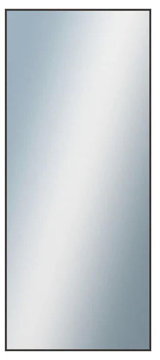 DANTIK - Zrkadlo v rámu, rozmer s rámom 60x140 cm z lišty Hliník hnedá (7001022)