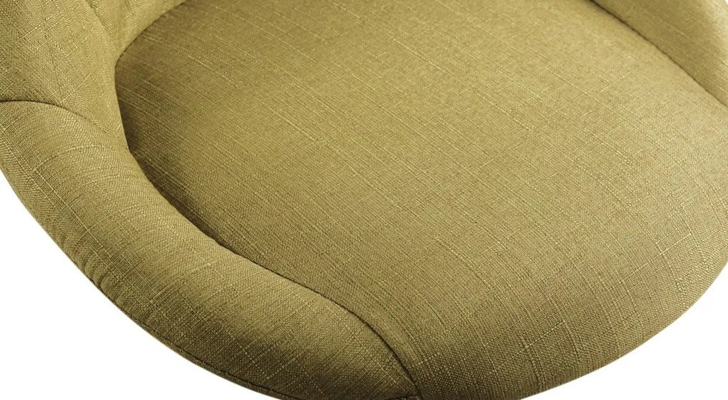 Pracovná stolička Lazio - látka - Zelená