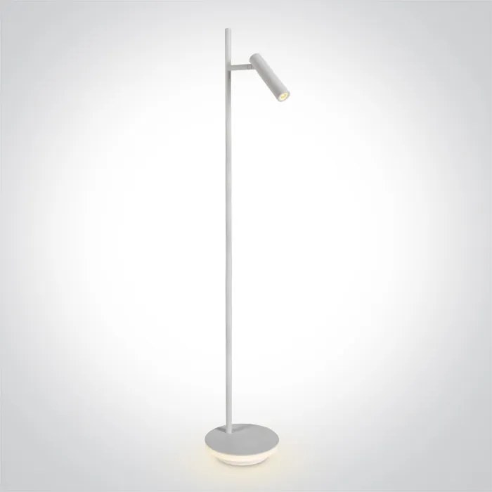 Moderné svietidlo ONE LIGHT stojanová lampa 61132B/W/W
