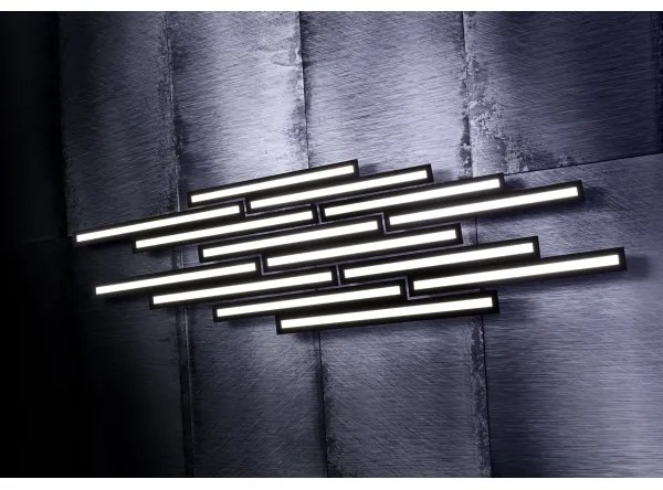 Eglo 99411 - LED RGB Stmievateľné stropné svietidlo SALITERAS-C 2xLED/10W/230V