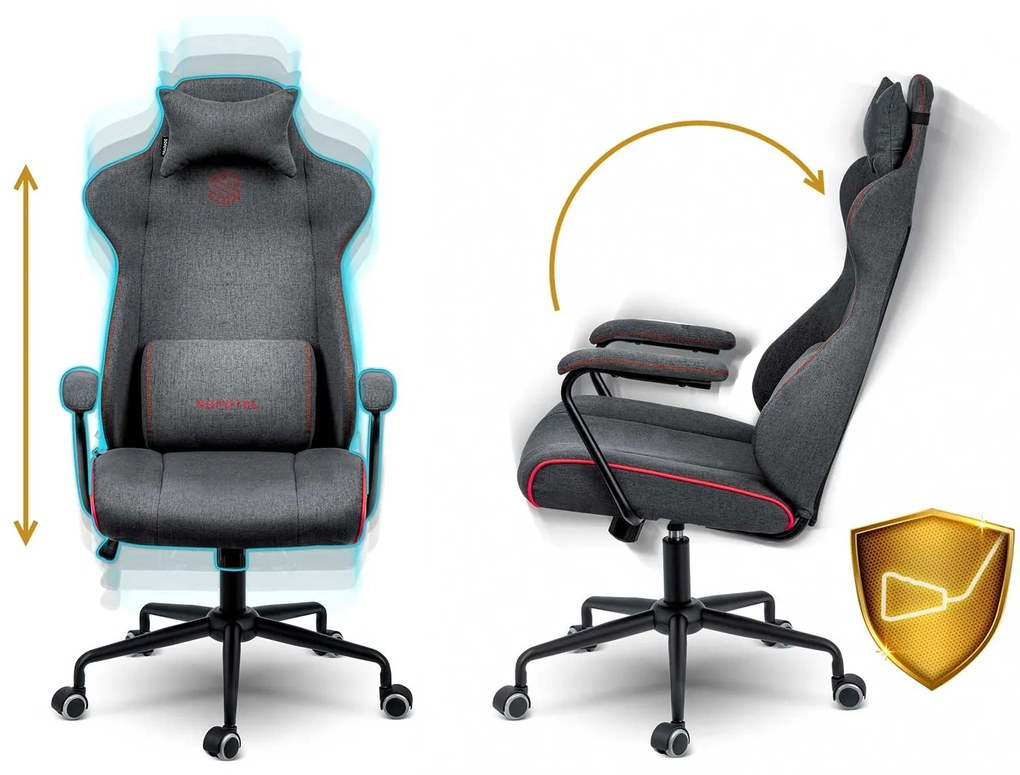 Kancelárska stolička Sofotel Verona 2583 - šedá