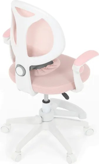 Detská otočná stolička ružová KA-W8008 PINK