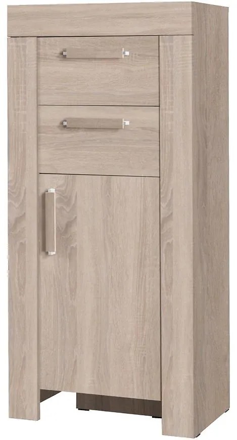 Skriňa Cezar 8 Sonoma