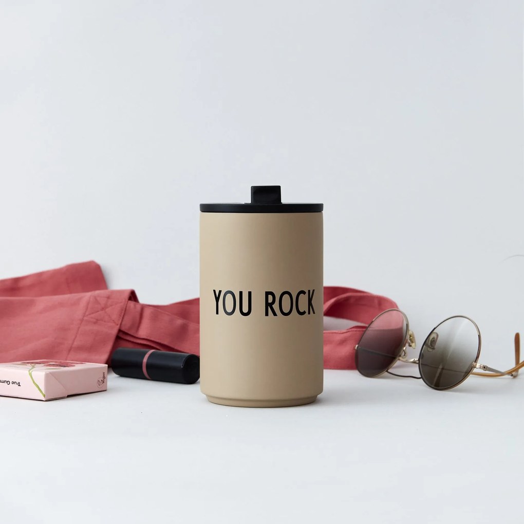 DESIGN LETTERS Termo hrnček You Rock 350 ml