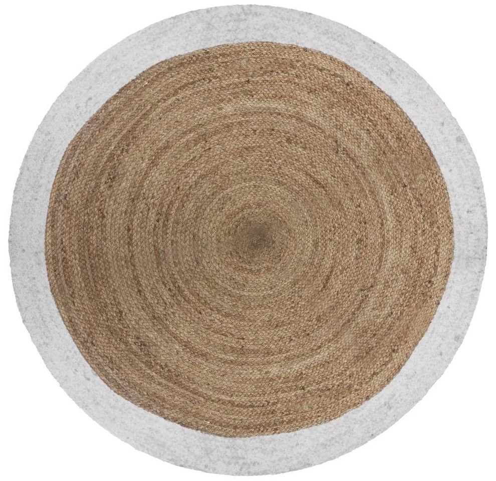 ATMOSPHERA Koberec Imogen, (fi) 120 cm, hnedá/biela