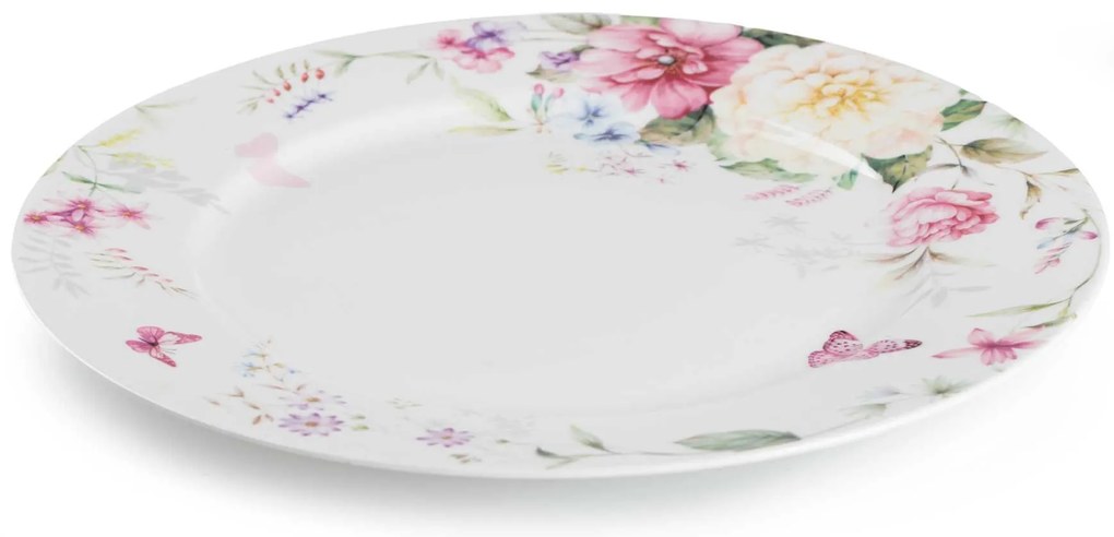 Porcelánový tanier Delicate Flowers, (fi) 27 cm, kvety