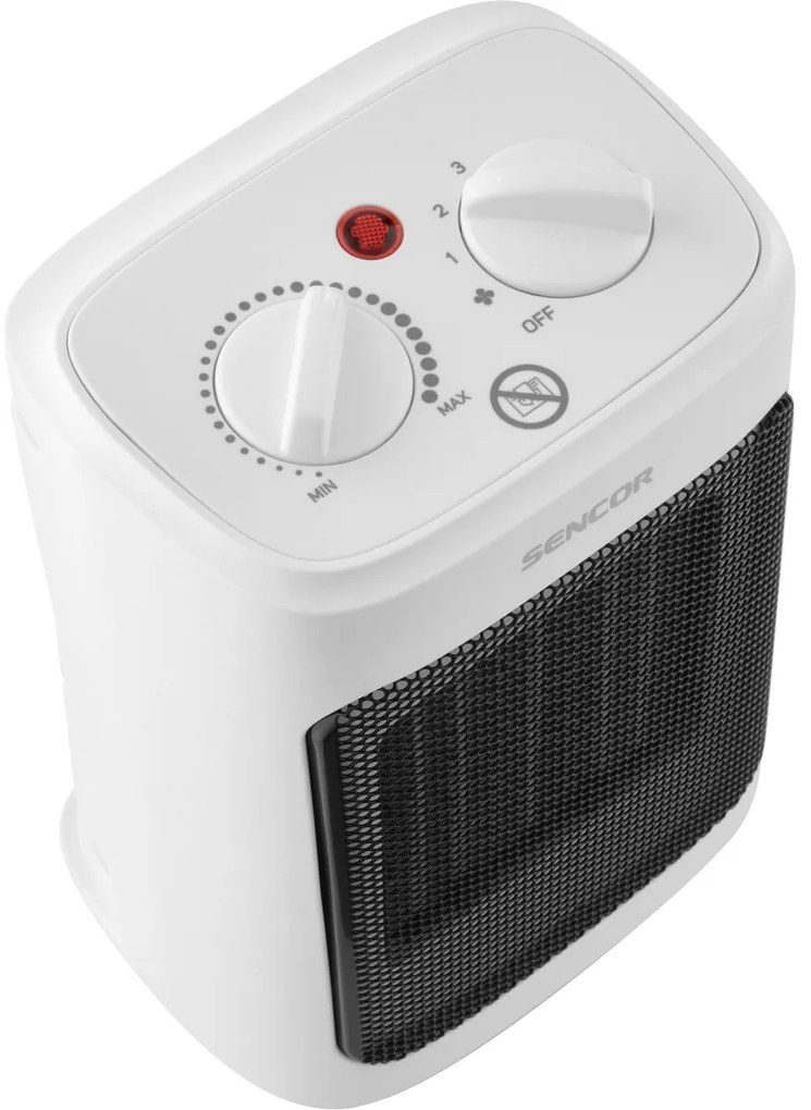 Sencor SFH 7600WH keramický ohrievač, biela