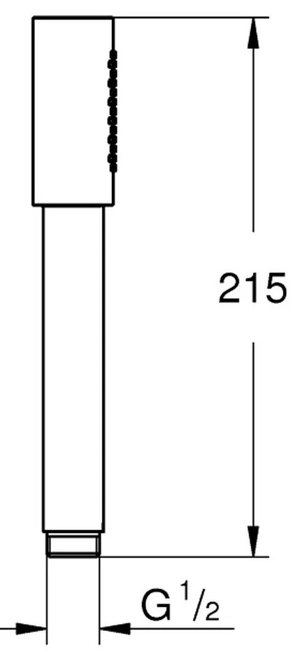 GROHE GROHE Sena Stick - Ručná sprcha, chróm 28341000