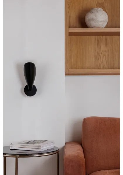 FARO 20077 - Nástenná lampa LIGERA 1xG9/6W/230V čierna