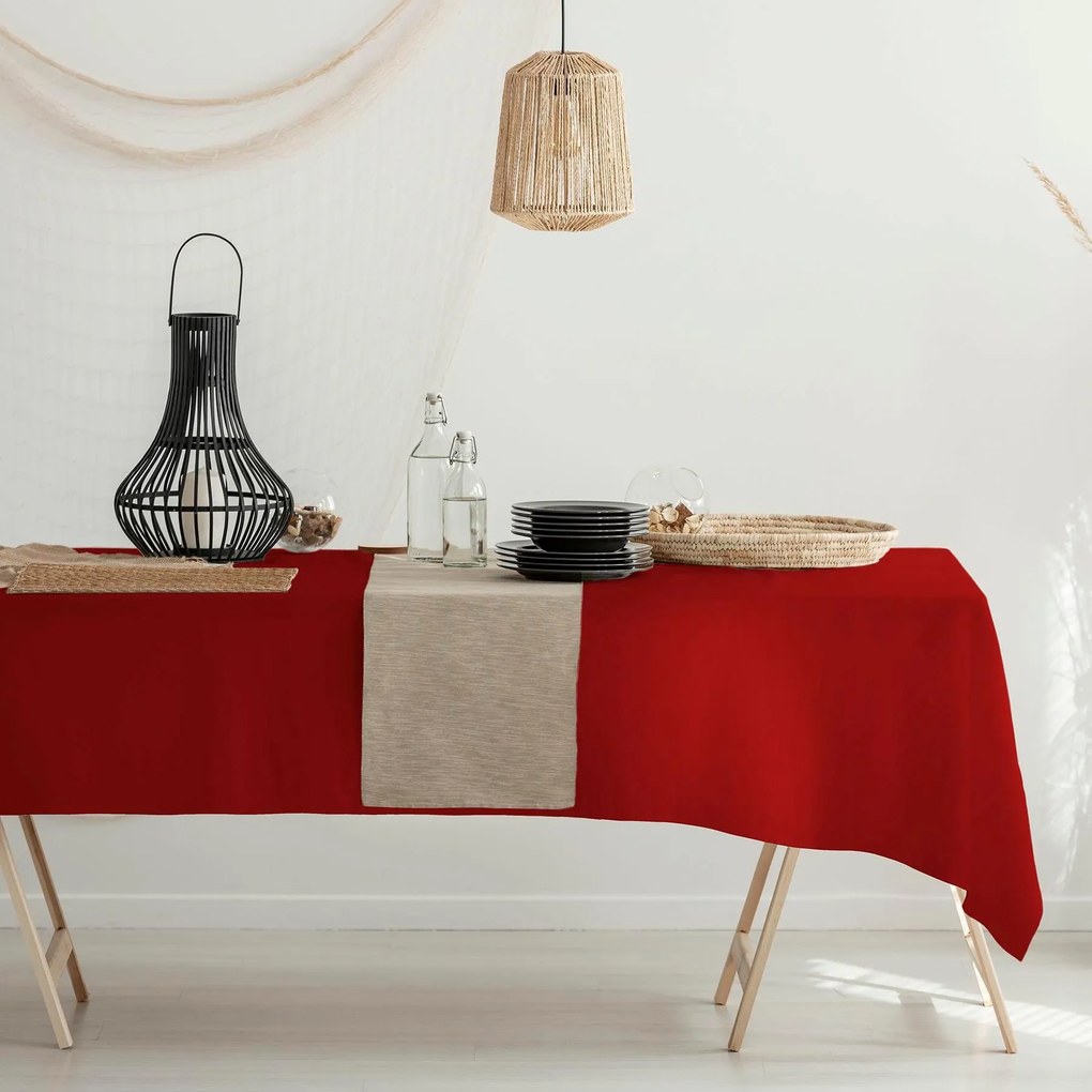 Obrus VIVA červený Rozmer: 40x140 cm