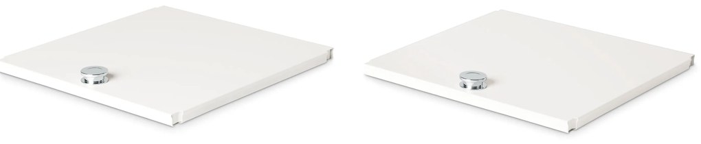 Doplnková súprava kovových dvierok »CN3«, biela