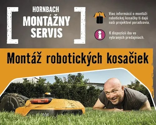 Robotická kosačka Worx Landroid M700 Plus WR167E s Wi-Fi a Bluetooth 700 m²