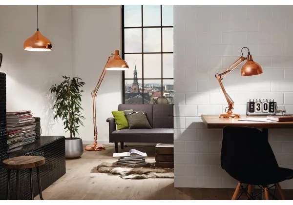 Eglo 49449 - Luster HAPTON 1xE27/60W/230V