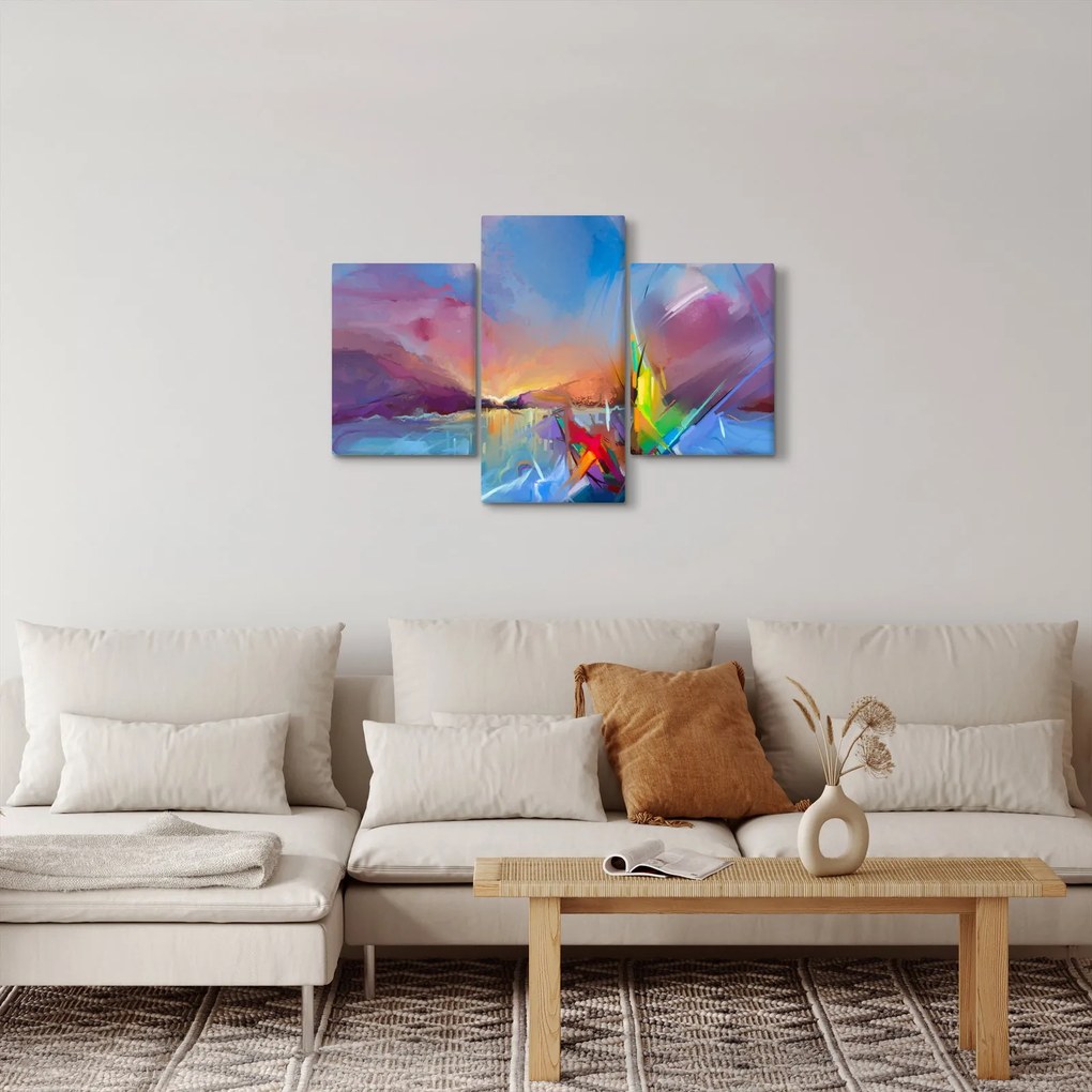 Obraz - Západ slnka (90x60 cm)