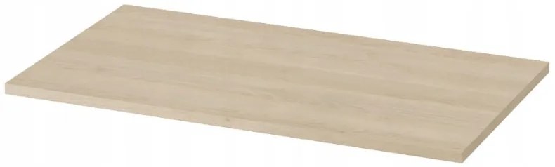 Cersanit Moduo, kúpeľňová skrinková súprava s umývadlom na dosku 80x45x95 cm, biela lesklá-dub, S801-447