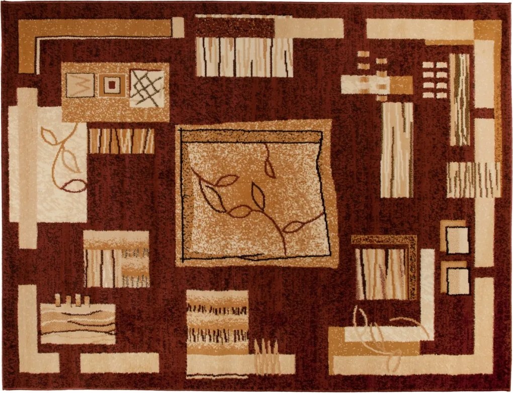 TA Koberec 5067D HNEDÝ ATLAS PP Rozmer: 180x250 cm