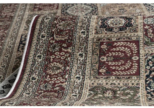 Protišmykový behúň LOTUS CASSETTES 39980 béžový / červený - Výpredaj