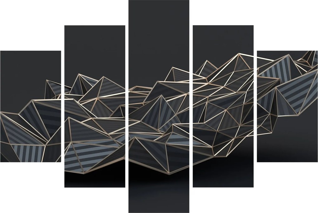 Obraz abstrakcie (150x105 cm)