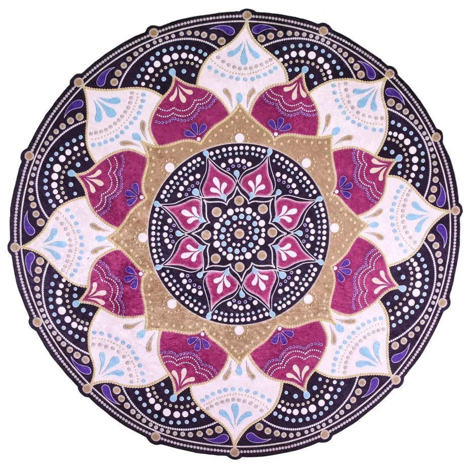 Koberec Vitaus Keluna, ⌀ 100 cm