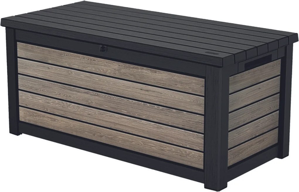 Keter záhradný úložný box Deco 630 l, sv. hnedá