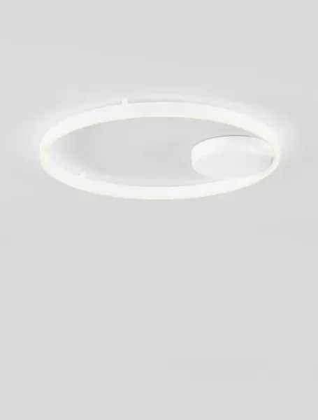 LED stmievateľné biele dizajnové stropné svietidlo Hedra 60