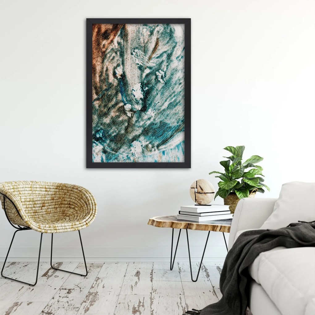 Gario Plagát Abstrakcia inšpirovaná prírodou Farba rámu: Bez rámu, Rozmery: 40 x 60 cm