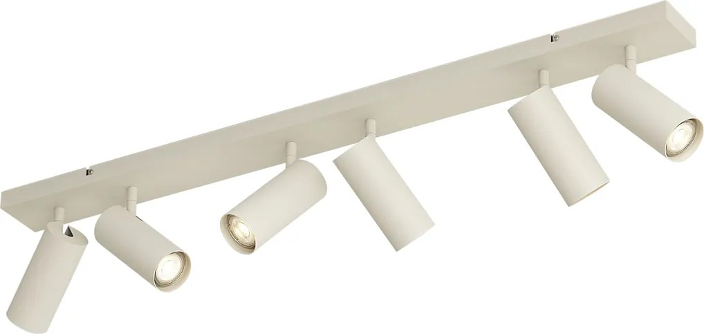 Moderné stropné svietidlo béžové 102 cm 6-svetiel nastaviteľné - Renna