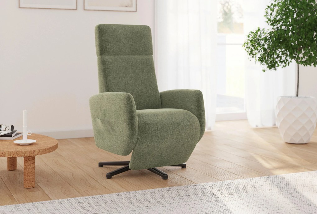 XXXLutz RELAXAČNÉ KRESLO, textil, svetlozelená Sit & More - Online Only obývacie izby - 0001440161K8