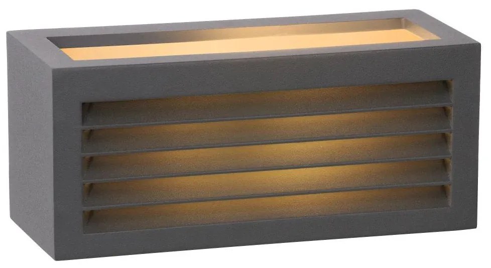 Lucide 27853/01/30 - Vonkajšie nástenné svietidlo DIMO 1xE27/18W/230V
