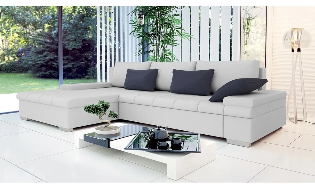 Rohová sedacia súprava Kanton Premium, Dostupné poťahy: Uttario Velvet 2951 + Uttario Velvet 2951 + Magic Velvet Pik 2225, Strana: ľavá