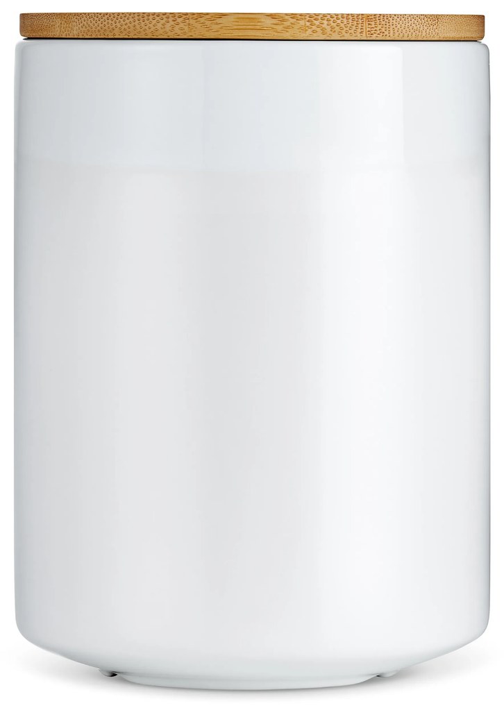 Dóza na kávu, keramika, 500 g, biela