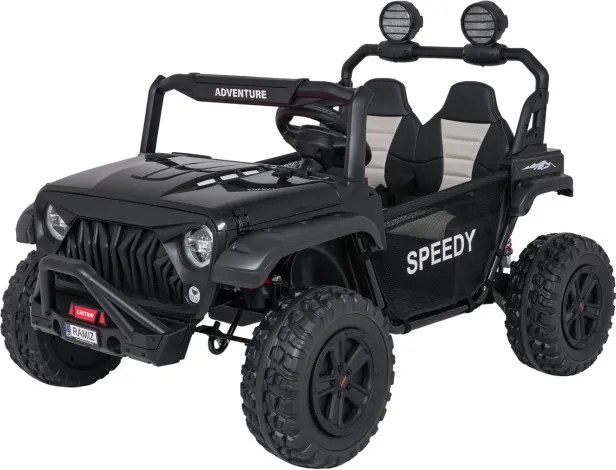 Elektrické autíčko PASSION 4x4 čierne