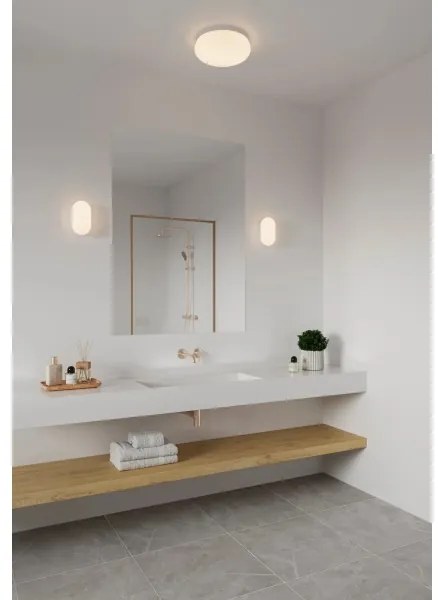 Nordlux - Kúpeľňové stropné svietidlo FOAM 2xE27/55W/230V IP44 biela