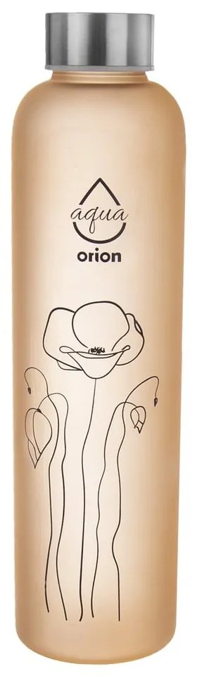 Oranžová sklenená fľaša 750 ml Mak – Orion