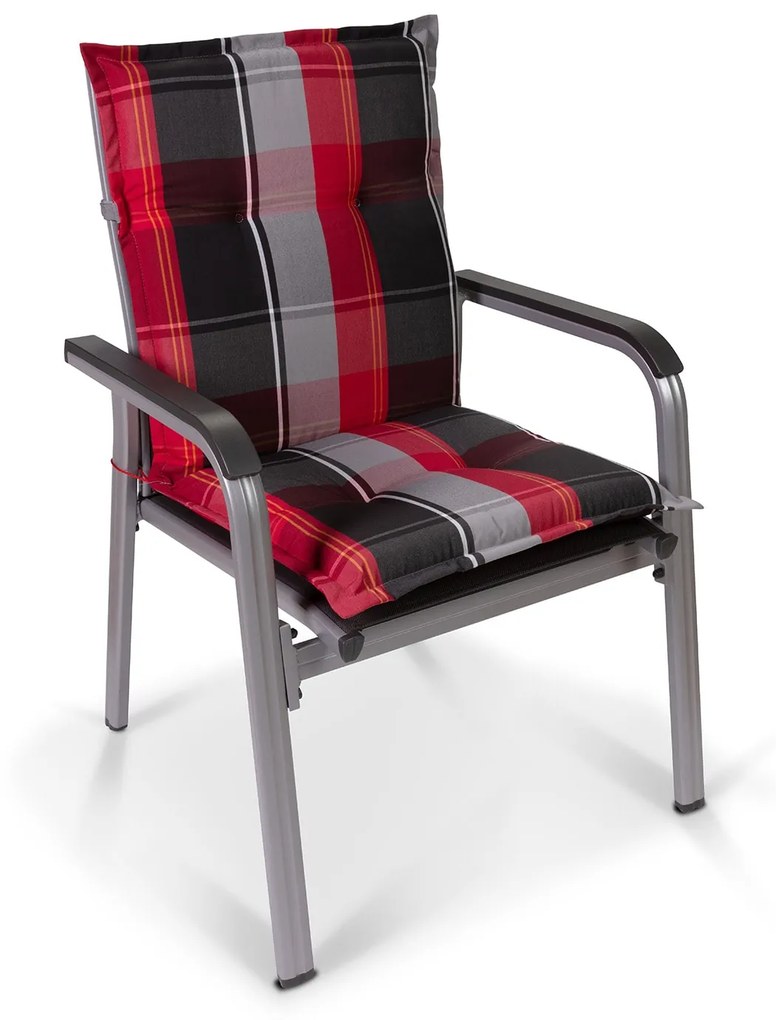 Blumfeldt Prato, poduška s nízkou zadnou časťou, na nižšie polohovacie kreslo, na záhradnú stoličku, polyester, 50 x 100 x 8 cm, 1 x poduška