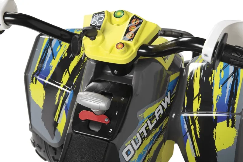 Peg-Pérego Polaris Outlaw červená 2 x 165W 12V 8Ah 2023