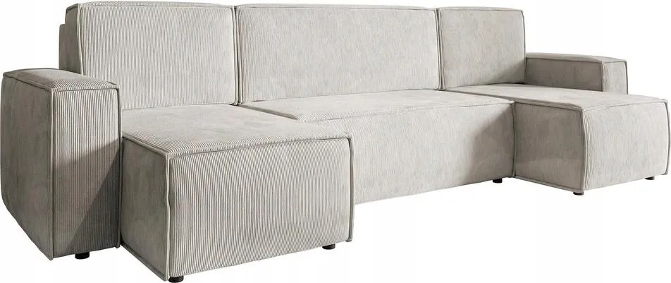 Rohová sedacia súprava Copenhagen L (piesková čierna)