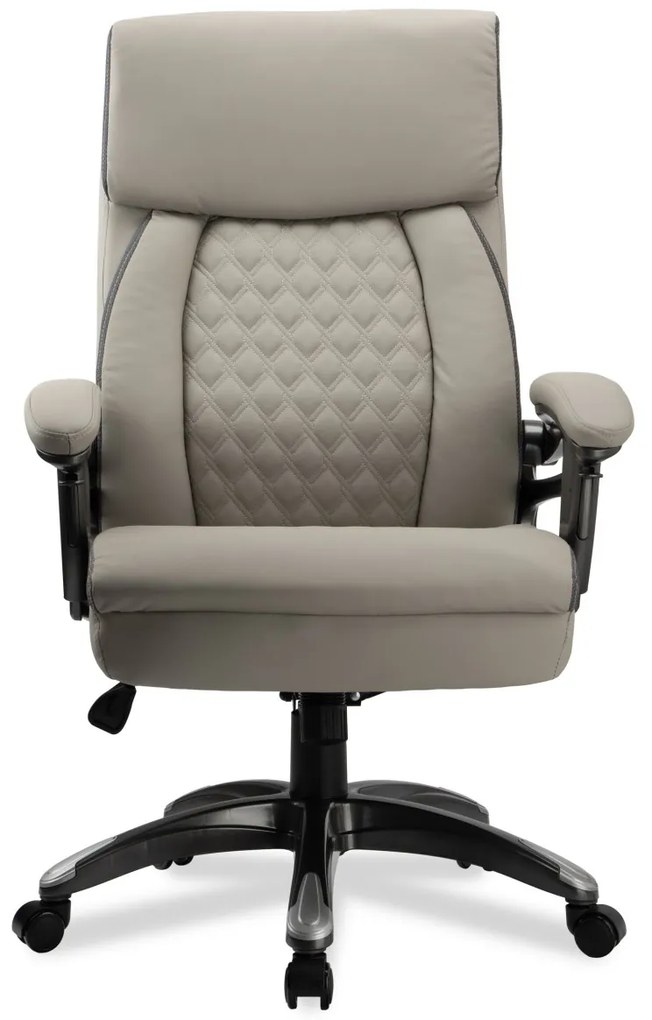 Kancelárske kreslo Camara ekokoža sivé