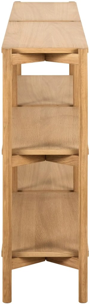 Knižnica Braidwood 169 cm dub hickory