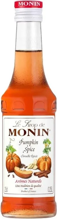 MONIN Sirup tekvica korenená 0,25 l