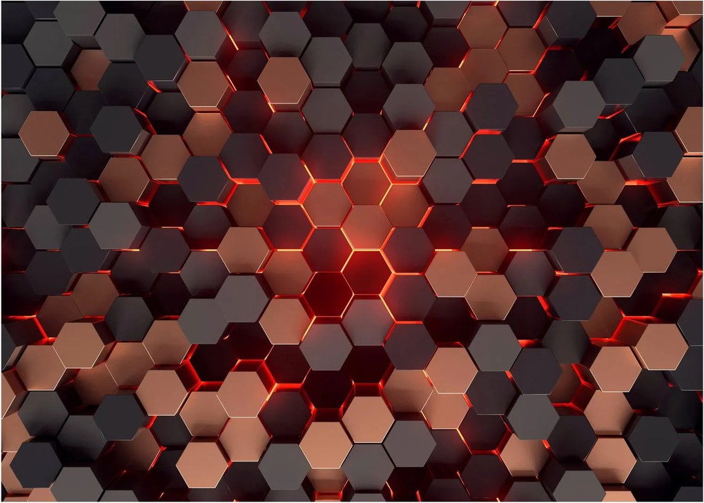 Obraz - Futuristická abstrakcia (70x50 cm)
